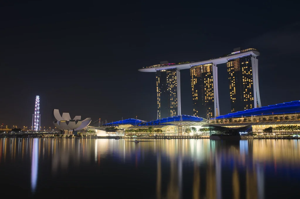 Marina Bay Sands hotel in Singapore