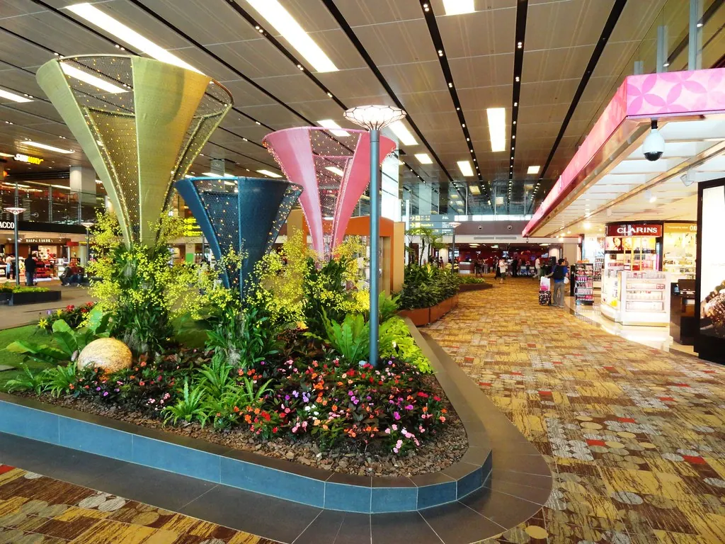 Inside Singapore Changi Airport